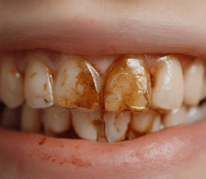 Caffeine Lovers: How Your Daily Coffee is Affecting Your Smile 2 coffee stains on teeth