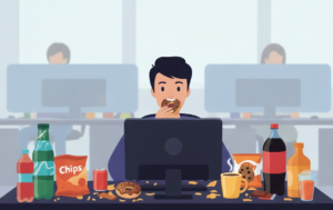 How Your Daily Habits Are Destroying Your Teeth: From midnight snacks to afternoon junk food 2 All‑Day Office Snacking