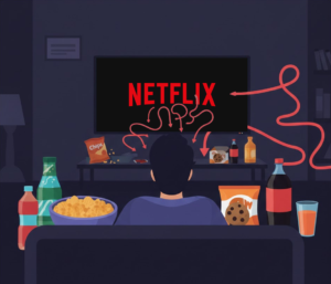 How Your Daily Habits Are Destroying Your Teeth: From midnight snacks to afternoon junk food 4 Netflix Binges and Mindless Munching