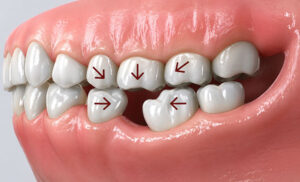 The Shifting of Surrounding Teeth
